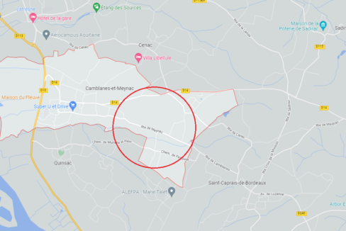 A vendre terrain à batir - Camblanes et meynac - agence immobilière bordeaux clés en main